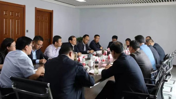 定西市市委副書記、市長戴超一行到訪甘肅文旅集團